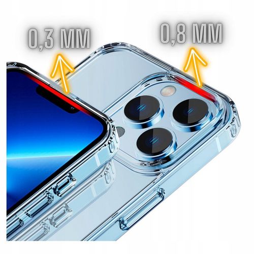 Etui I&G do iPhone 13 PRO | CLEAR Case Przezroczyste MOCNE + 2 x SZKŁO na Arena.pl
