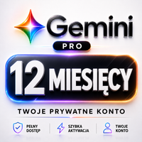 GOOGLE AI PRO + GEMINI ADVANCED + VEO 3.1 | 12 MIESIĘCY | TWOJE PRYWATNE K