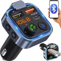TRANSMITER BLUETOOTH FM MP3 ŁADOWARKA ODTWARZACZ TRANSMITER BT AUDIO