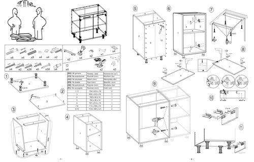 BELLA D-80/82 SZAFKA DOLNA FRONT: DĄB MIODOWY na Arena.pl