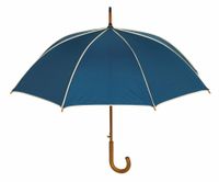 Automatyczny parasol WALTZ, beżowy, granatowy