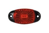 Lampa LED obrysowa czerwona z przewodem (FT025C)