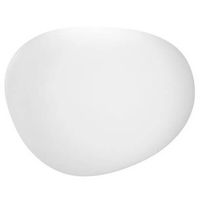 Owalna lampa stojąca Pebble ES-ST004 Step LED 5W RGBW IP54 stone biała