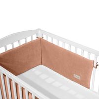 Ochraniacz do łóżeczka Cotton color CC5 karmel