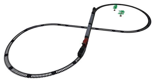 Kolejka Retro Z Funkcją Świateł, Dźwięku I Dymu 216Cm na Arena.pl