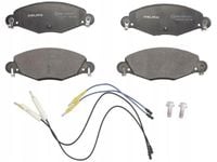DELPHI KLOCKI HAMULCOWE PRZÓD CITROEN C5 I II 1.8-3.0 2001-