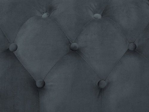 Sofa Welurowa Szara Sotra na Arena.pl