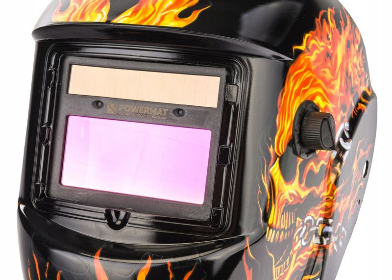 SAMOŚCIEMNIAJĄCA MASKA SPAWALNICZA FILTR AUTOMATYCZNA LCD PM-APS-600T1 zdjęcie 8