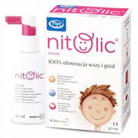 Pipi Nitolic 50 ml zestaw przeciw wszawicy