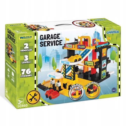Wader 50460 Garaż Serwis parking + autka na Arena.pl