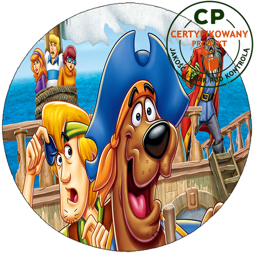 Opłatek na tort - Scoobie Doo na Arena.pl