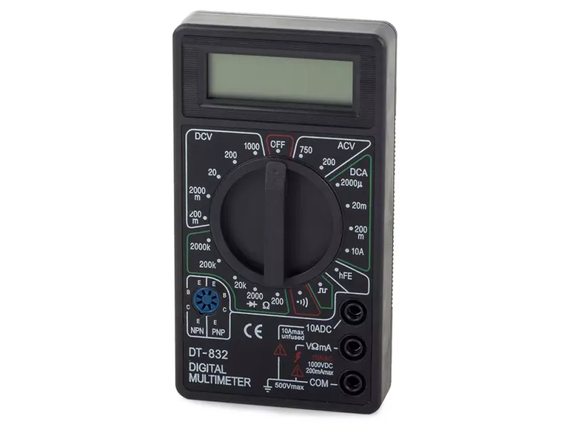 Miernik multimetr tester cyfrowy z sygnałem lcd zdjęcie 6