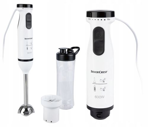 SILVERCREST Blender ręczny SSSM 600 A1, 600 W z nasadką do smoothie na Arena.pl