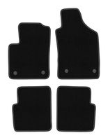 Dywaniki welurowe BASIC czarne Fiat 500 FL 2013-2019 hatchback