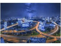 120CM 80CM OBRAZ ŚCIENNY BANGKOK