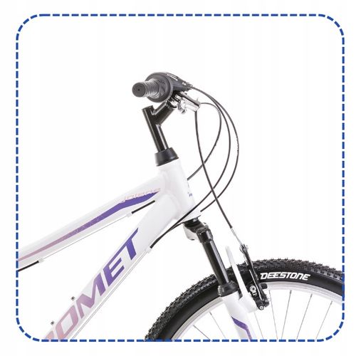 ROWER GÓRSKI MTB 24 ROMET JOLENE SHIMANO ALU OŚWIETLENIE I STOPKA GRATIS na Arena.pl