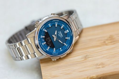 ZEGAREK MĘSKI CASIO AMW-880D-2A1 + BOX +GRAWER na Arena.pl