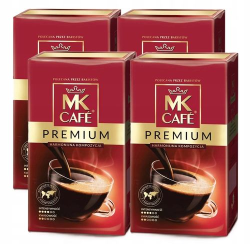 Kawa mielona MK Cafe Premium Zestaw 4x500 g na Arena.pl