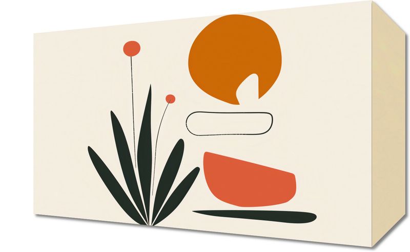 Obraz 30x20cm Abstrakcyjny Zen zdjęcie 1