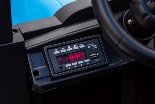 Traktor Na Akumulator A011 24V  Niebieski na Arena.pl