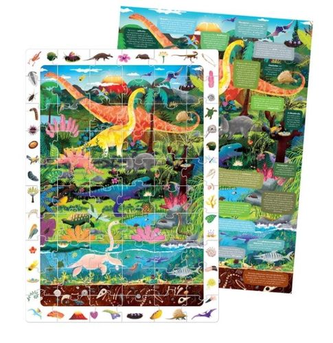 Puzzle Obserwacyjne Dinozaury na Arena.pl