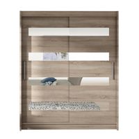 Szafa przesuwna Westa XIII z lustrem 150 -  TRUFLA