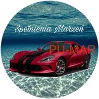 Opłatek na tort Dodge Challenger Viper Ram Charger Tekst Gratis Gruby 20 cm