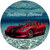 Opłatek na tort Dodge Challenger Viper Ram Charger Tekst Gratis Gruby 20 cm