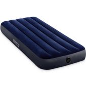 materac dmuchany welurowy intex 64756 191 x 76 x 25 cm + poduszka 68672