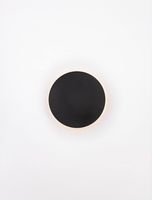 Okrągła lampa ścienna Chica nowoczesna LED 22,5W czarna