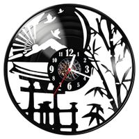 Zegar ścienny z płyty winylowej Japonia 1790.14
