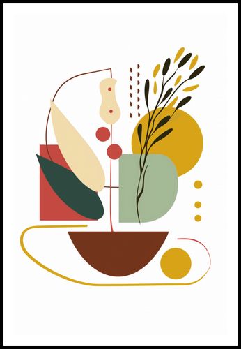 Plakat 61x91,5cm Harmonia Natury Martwej na Arena.pl