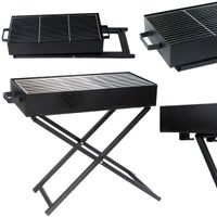 Grill Ogrodowy Składany Węglowy Przenośny Regulowa