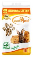 Naturalny i ekologiczny żwirek drewniany dla kotów i gryzoni - Eco-Pet 10L