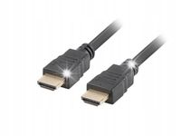 Długi Kabel 7.5m Lanberg 750cm HDMI CEC v1.4 Gold