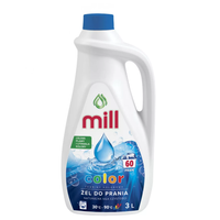 MILL żel do prania tkanin kolorowych - 60 prań, 3L