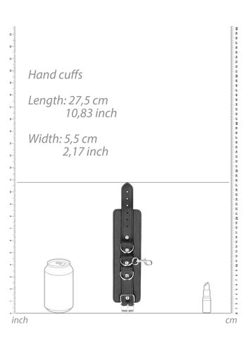Bonded Leather Hogtie With Hand and Ankle Cuffs na Arena.pl
