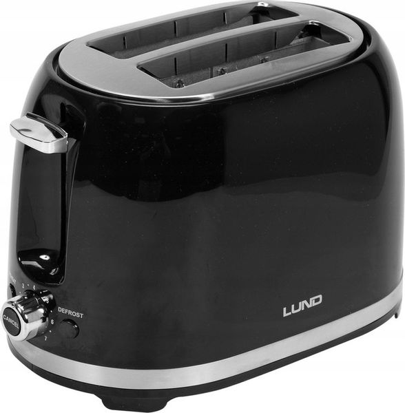 LUND 67500 TOSTER 700-850W CZARNY zdjęcie 1