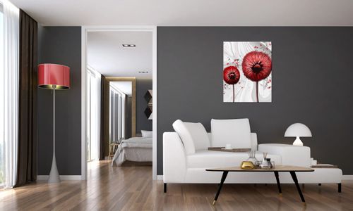 Obraz Drukowany 40X50 Czerwone Dmuchawce 3 na Arena.pl