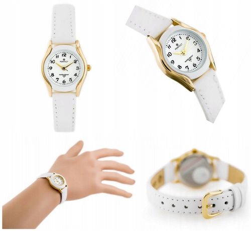 Zegarek PERFECT dla dziewczynki PREZENT NA KOMUNIĘ +BOX +TOREBKA +GRAWER na Arena.pl