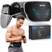 ELEKTROSTYMULATOR MIĘŚNI BRZUCHA MASAŻER BRZUCHA PAS WYSZCZUPLAJĄCY GYMTEK