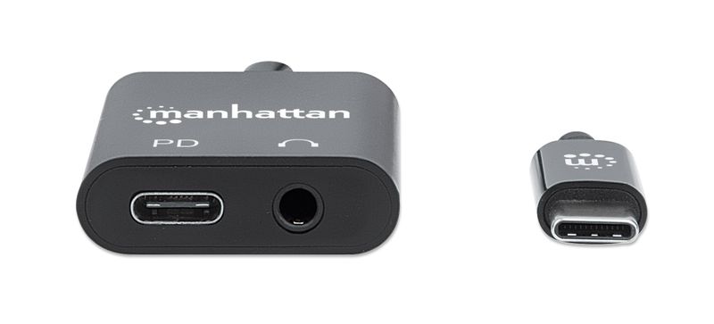 Adapter Słuchawkowy USB-C na Jack 3.5mm z USB-C PD MHT_153355 zdjęcie 3