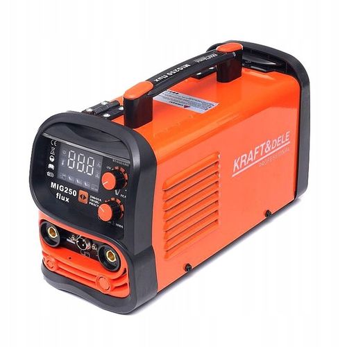 SPAWARKA MIGOMAT BEZGAZOWY INWERTOROWY FLUX MIG MAG MMA 250A EURO LCD na Arena.pl