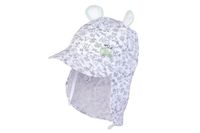 Tutu czapka legionistka z osłoną karku uszka podwijany tył UV +30 50-52