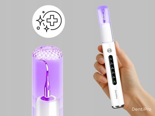 Skaler Ultradźwiękowy Do Zębów - 5 trybów do usuwania kamienia na Arena.pl