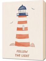 Obraz 50x70cm Wzory dla Dzieci, Dziewczynki i Chłopca - Latarnia