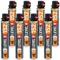 Gaz do Gwoździarek Gazowych Nabój gazowy 8 szt 152mm 74ml 40g L+152