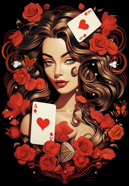 Plakat 68x98cm Różany Hazard zdjęcie 1