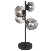 Biurkowa lampka Riha 56133-4T LED 3,5W 3000K do gabinetu czarna grafitowa