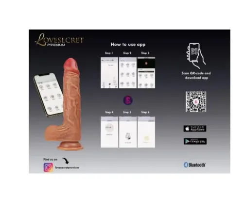 Lovesecret Premium Realistic Vibrator App Function na Arena.pl